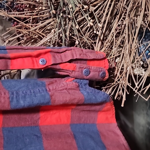 J.Crew "Boy" Style Plaid Button Up sz 4P - Picture 5 of 8